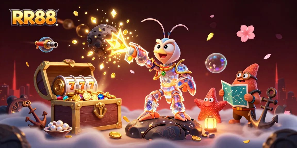 Experience thrilling slots at RR88 with galactic characters and explosive winnings!