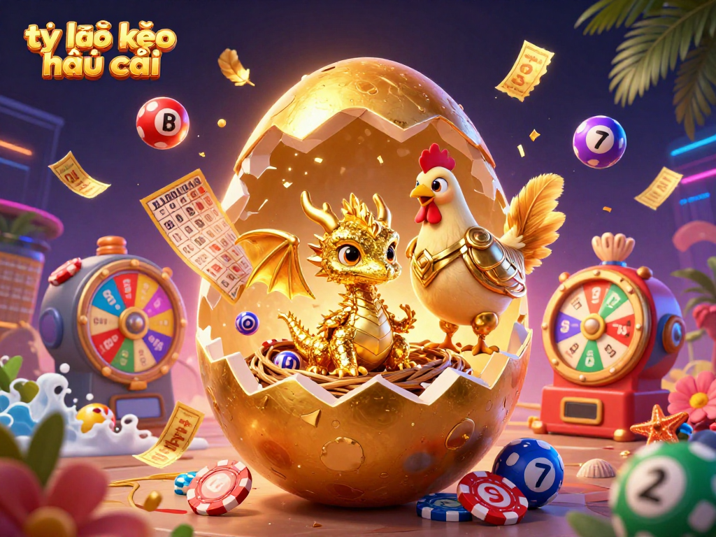 Engage with tỷ lệ kèo nhà cái in this vibrant 3D casino illustration showcasing excitement and dynamics.