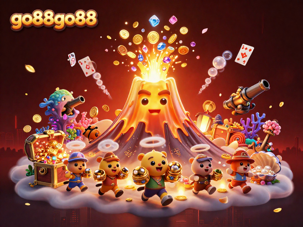 Experience thrilling wins at GO88GO88 with vibrant gameplay and treasure-filled scenes.