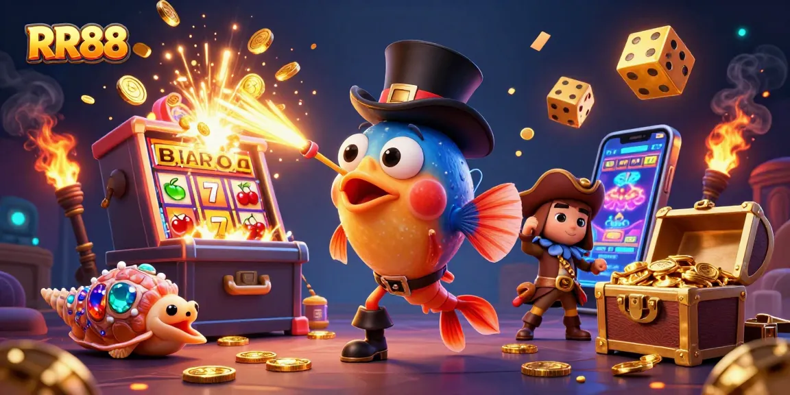 Experience RR88 with lively characters and a jackpot explosion, perfect for online gambling enthusiasts.
