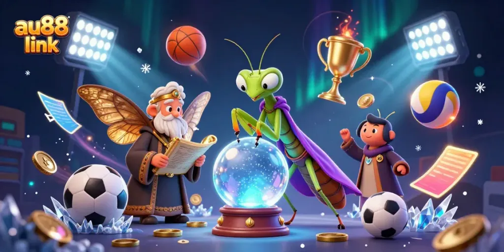 Experience the captivating world of betting with au88 link through this vibrant 3D casino scene.
