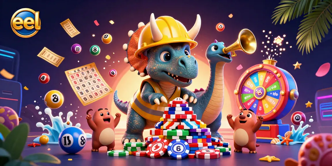 Eel game enthusiasts win with exciting 3D cartoon gambling elements and characters celebrating.