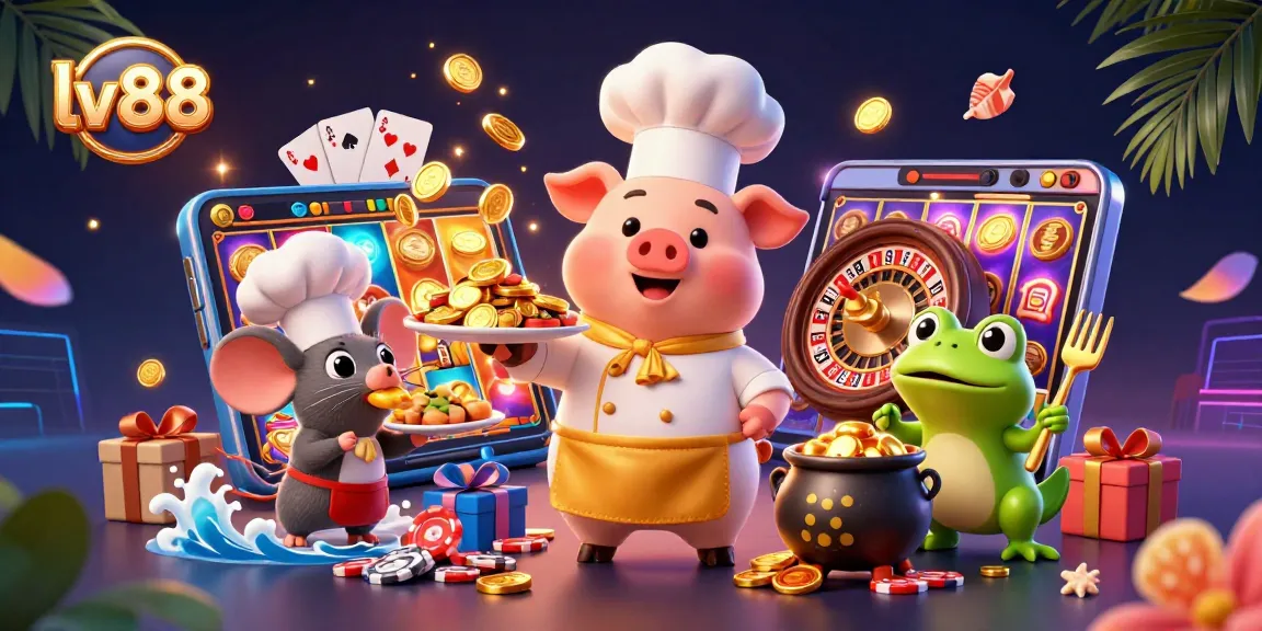 Spin to win big at lv88 with vibrant games, golden treasures, and engaging characters.