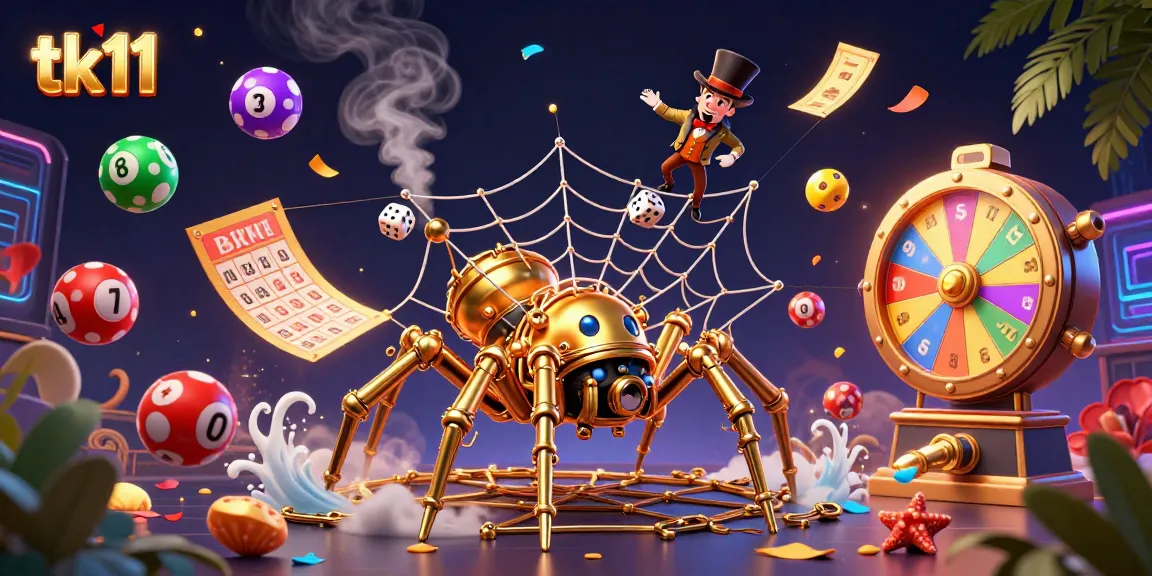 Engage with tk11's vibrant casino atmosphere, featuring dynamic graphics of steampunk elements and lively games.