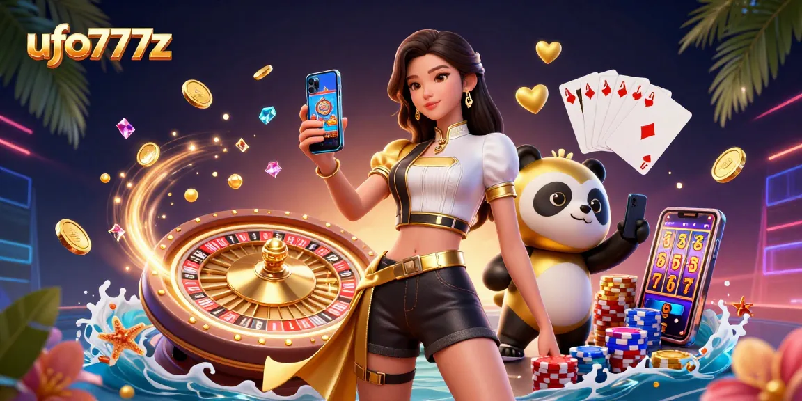 Engage with ufo777z and experience vibrant casino gameplay through immersive 3D visuals.